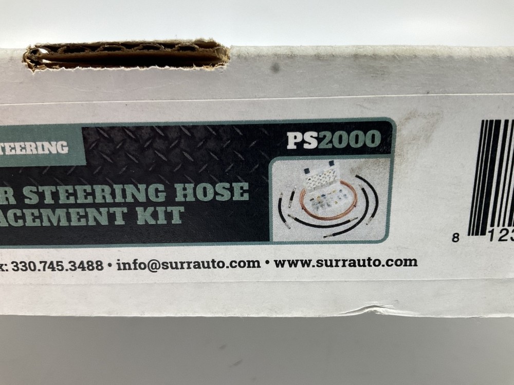 SUR&R PS2000 Power Steering Hose Replacement Kit