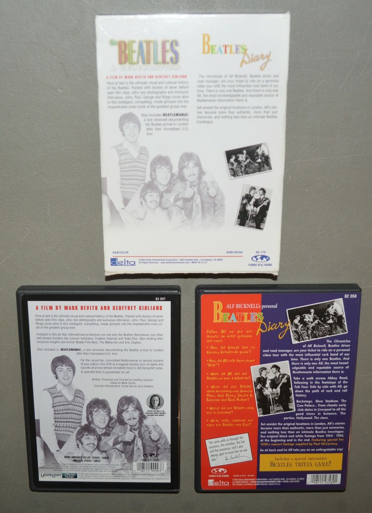 2 DVD set - the Beatles - A Celebration & The Beatles Diary