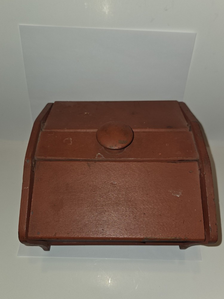 Vintage Wood Sewing Box