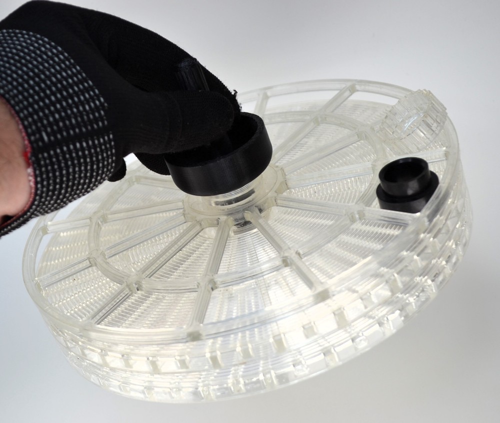 EXC! NEVER USED! PLASTIC SPINDLE FOR UPB-1A DEVELOPING TANK 15m, 3D PRINTED