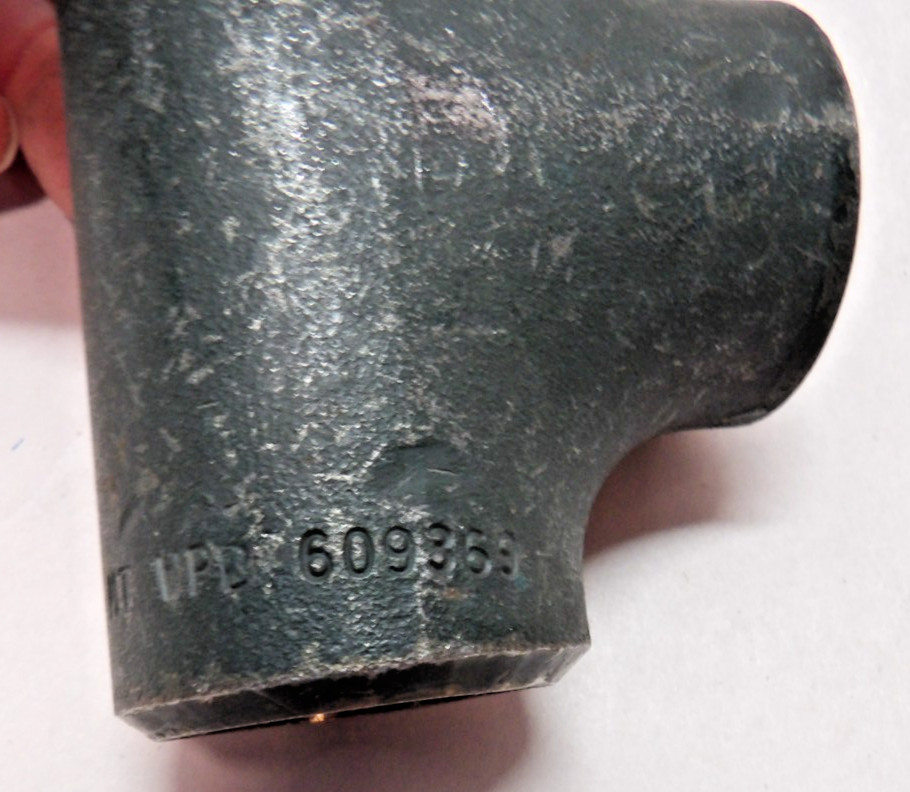 Weldbend 1-1/4" STDMT WPC 609369 Tee Coupling Weld On