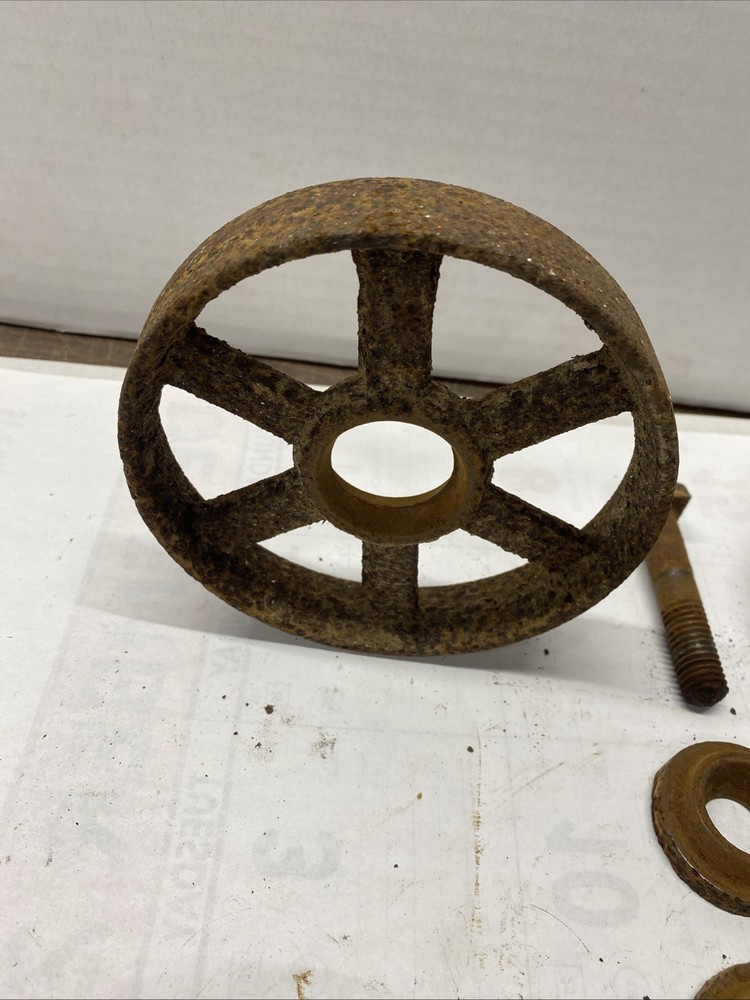Vintage Platform Feed Scale 4 Wheels 5" High FB-13
