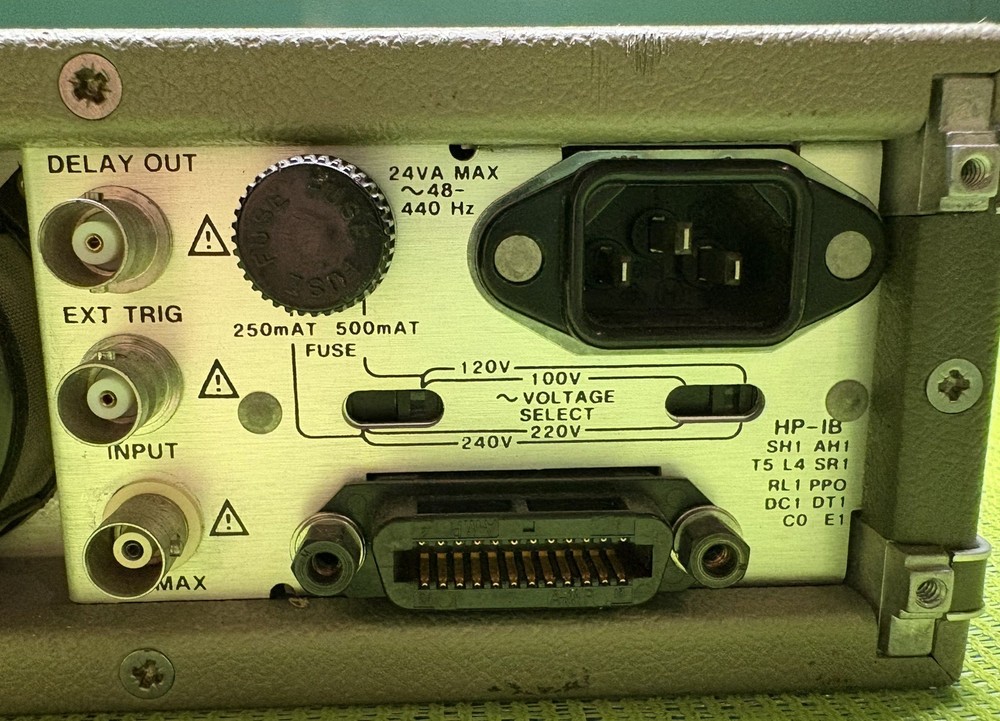Hewlett Packard 3437A SYSTEM VOLTMETER