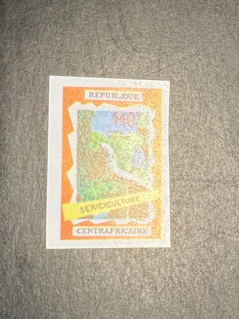 Central African Republic stamp C83 MH (Imperf)