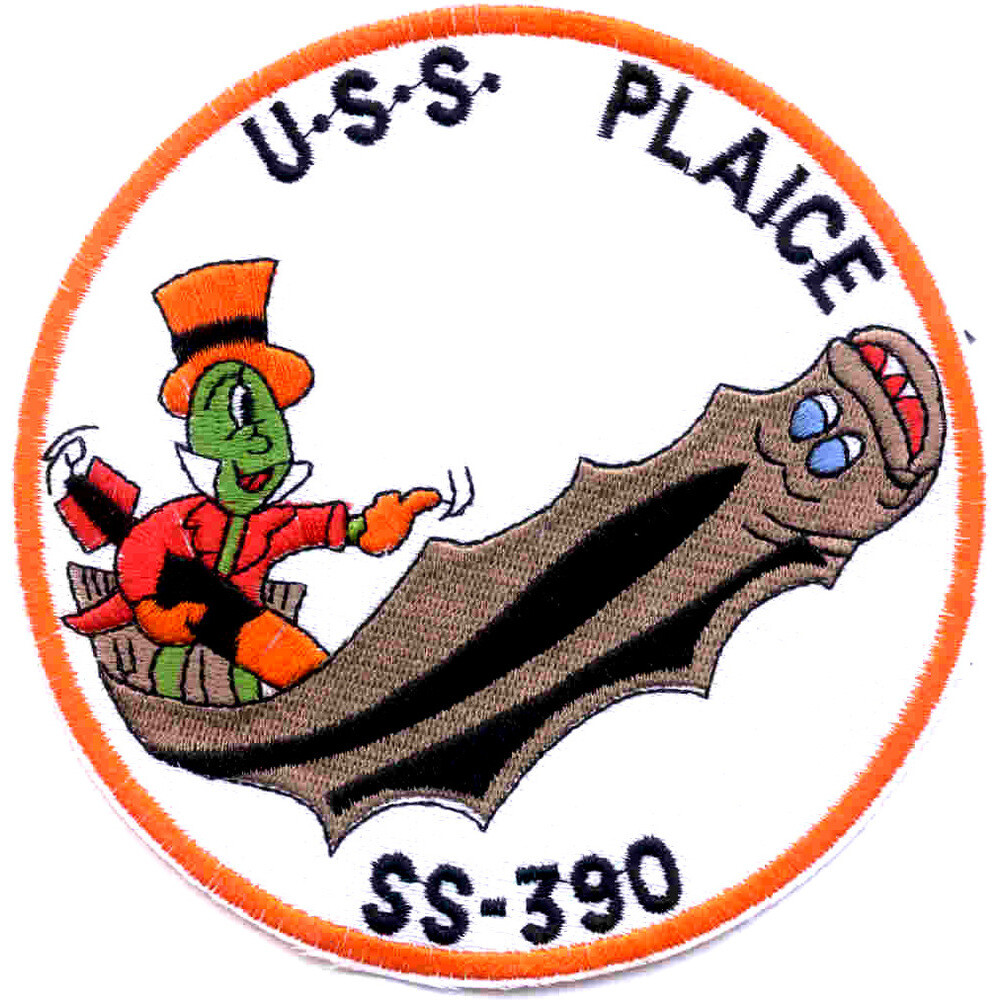 SS-390 USS Plaice Patch