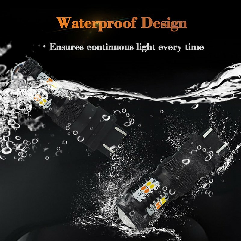 AUXITO 3157 Switchback LED Turn Signal Lights Anti Hyper Flash Canbus 16K EXD