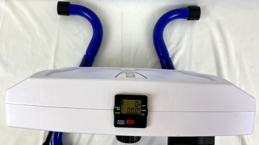Scoop Lateral Trainer Recumbent Sit Down Exercise Helix Machine White - SC100