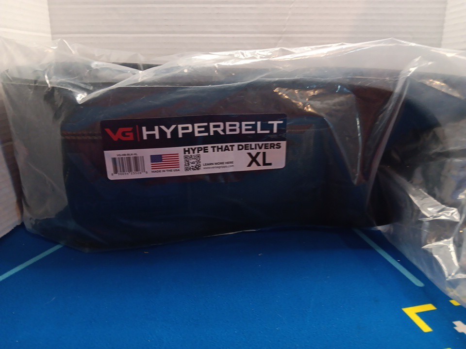 Hyperbelt XL Lifting Belt Black