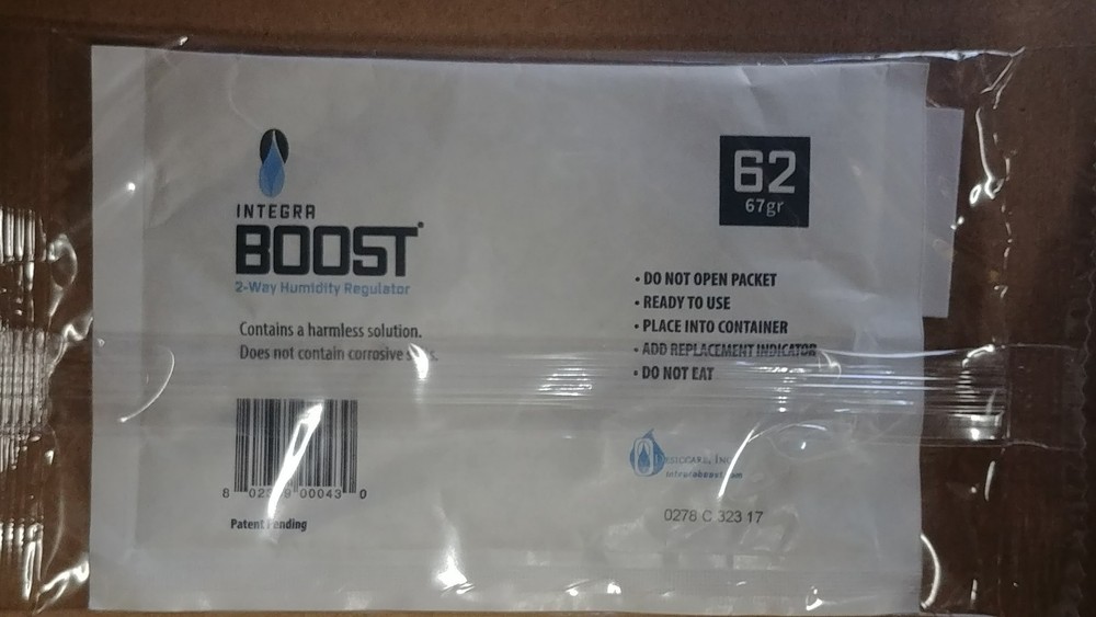 Integra Boost 67 Gram Humidity Control, 62% RH - (30 Pack)