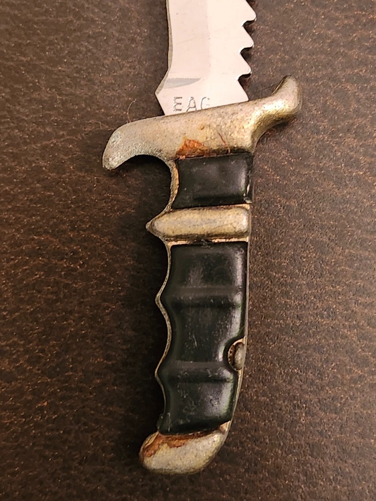 Pakistan Stainless Daggers with Multi-color Wood Handle & Brass Handle, & Eagle