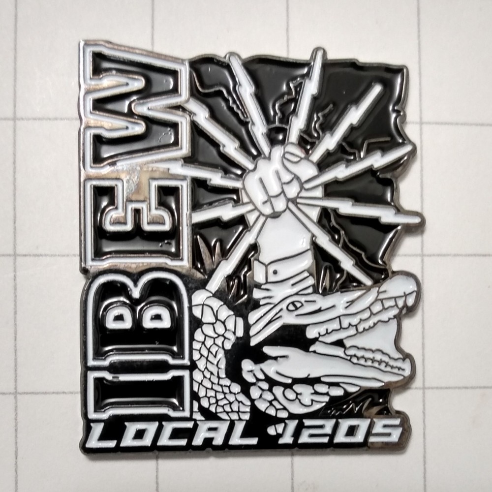 IBEW Lapel Pin Local 1205 Gainesville, Fl.