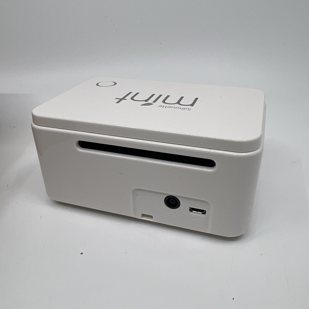 Silhouette Mint Custom Stamp Maker w Stamp Kits