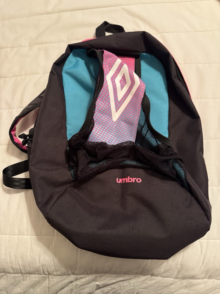 Umbro Soccer Backpack Ball Pink