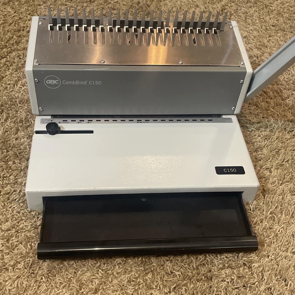 GBC CombBind C150 Heavy Duty Comb Binding Machine