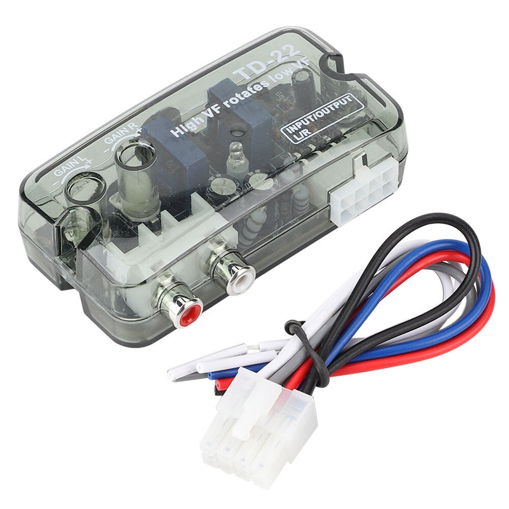 TD-22 TSK Active High To Low Frequency Speaker Car Converter Control Wire