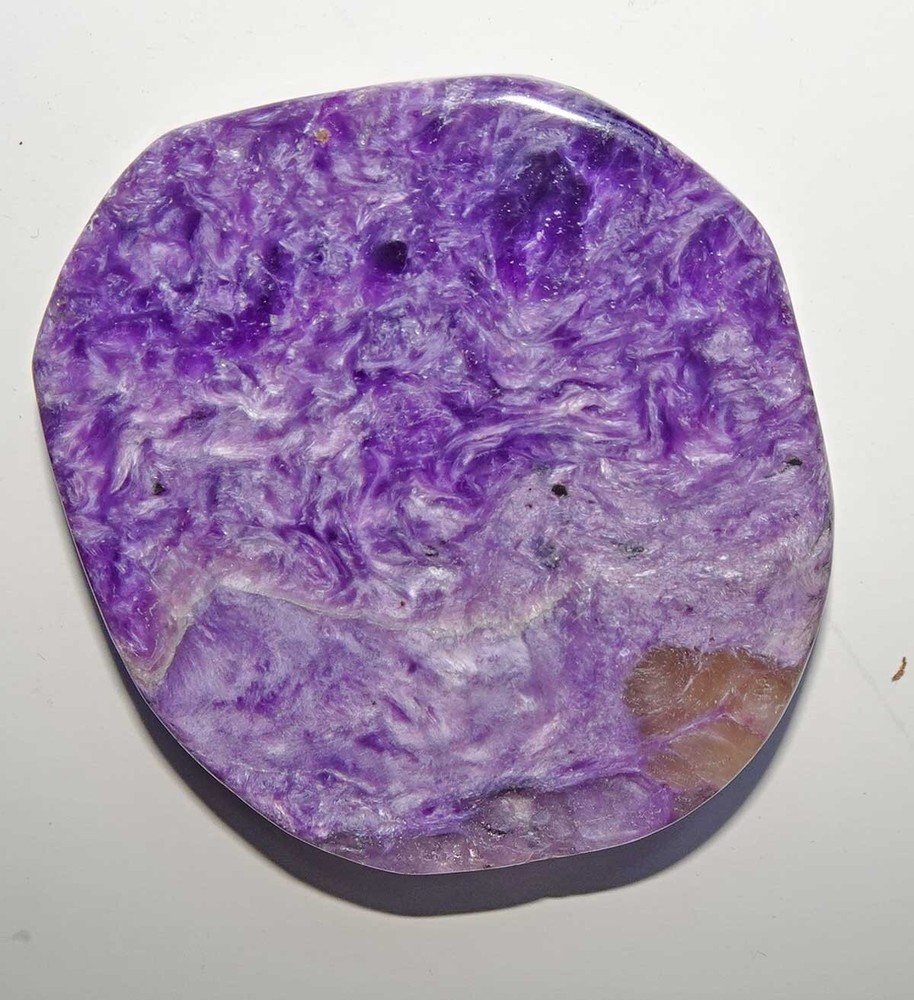 Charoite A Flat Palmstone sc761d