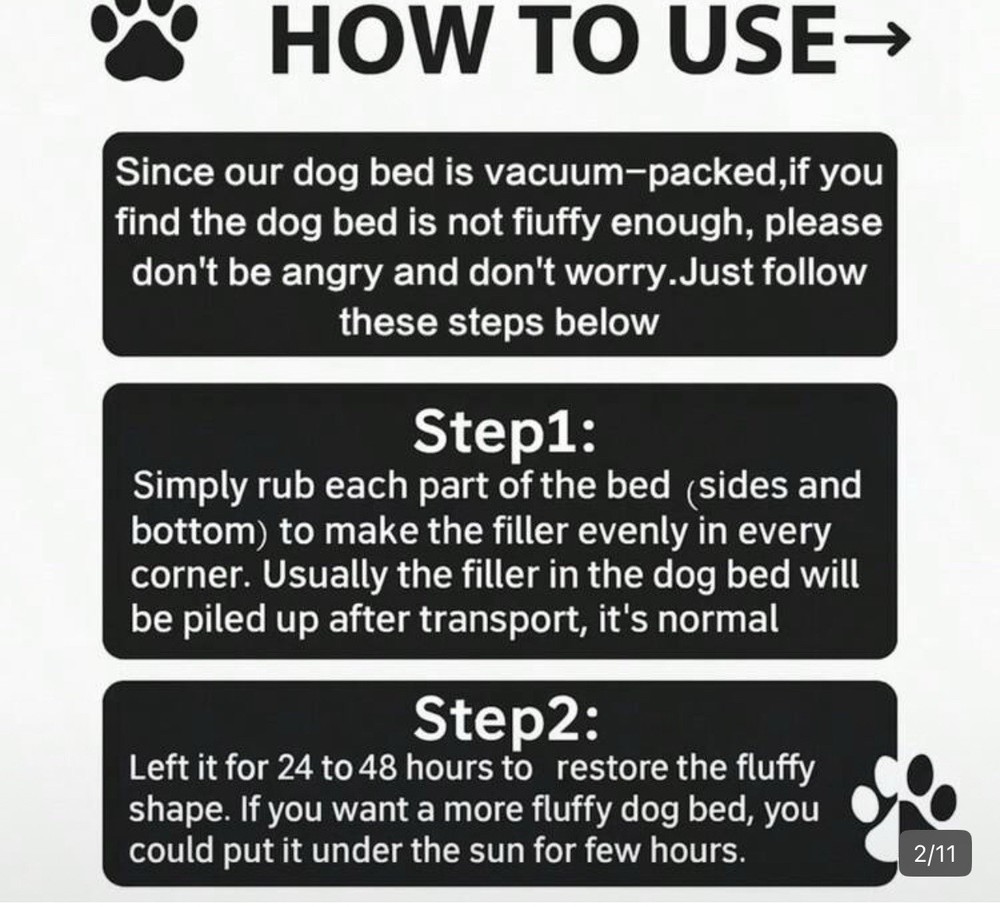 Medium Size Dog Bed
