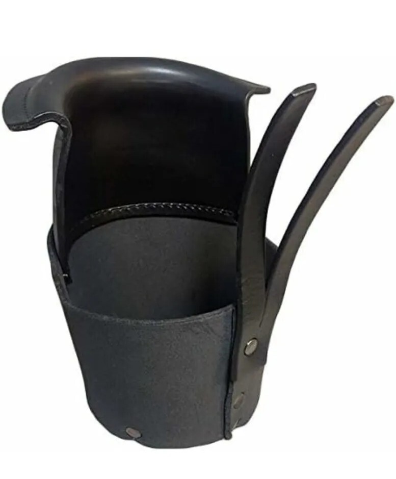 6pcs Leather Billiard Pool Table Pockets Drop Pockets Replacement BLACKKAI-BT-DR