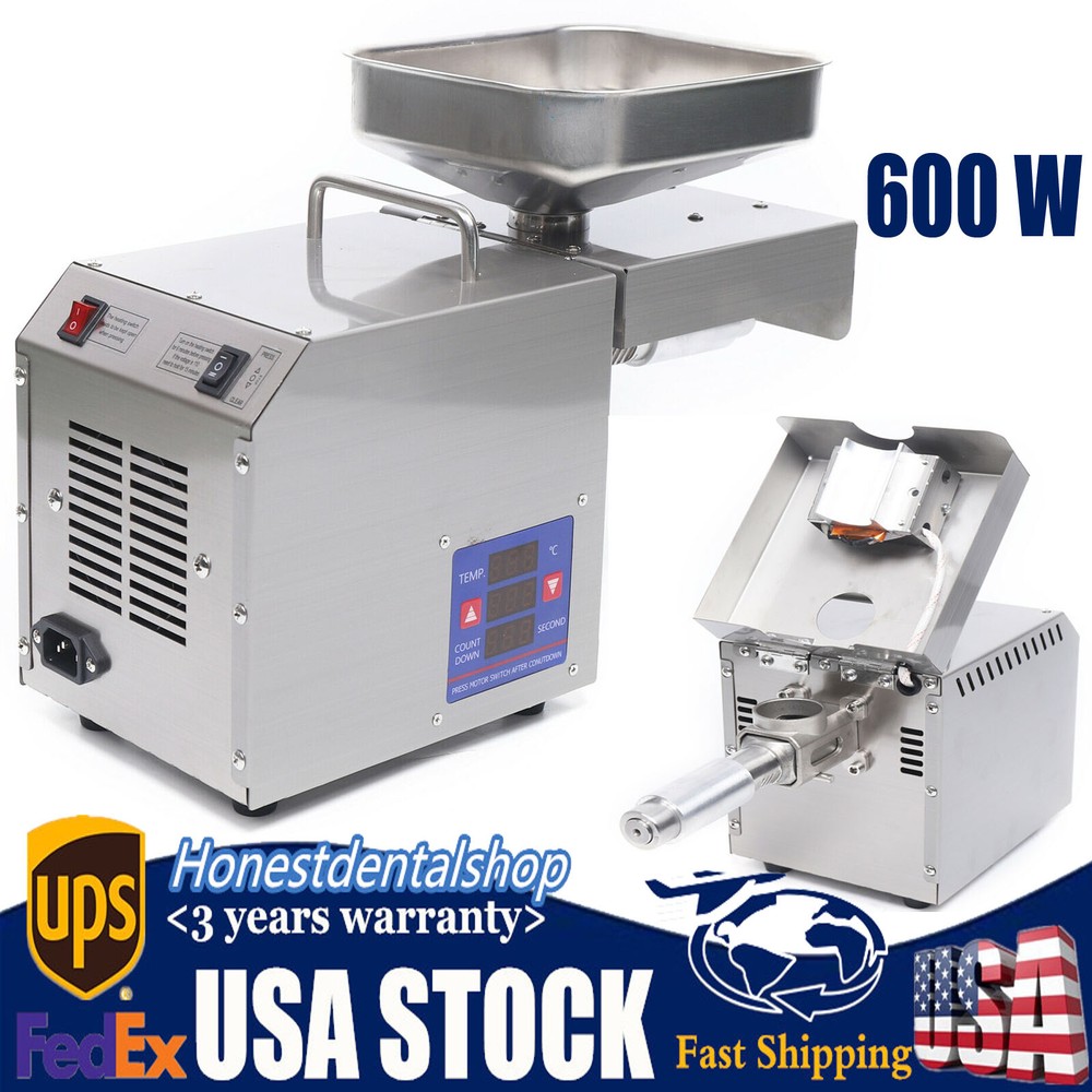 Automatic Oil Press Machine 304 Stainless Steel Extractor Machine