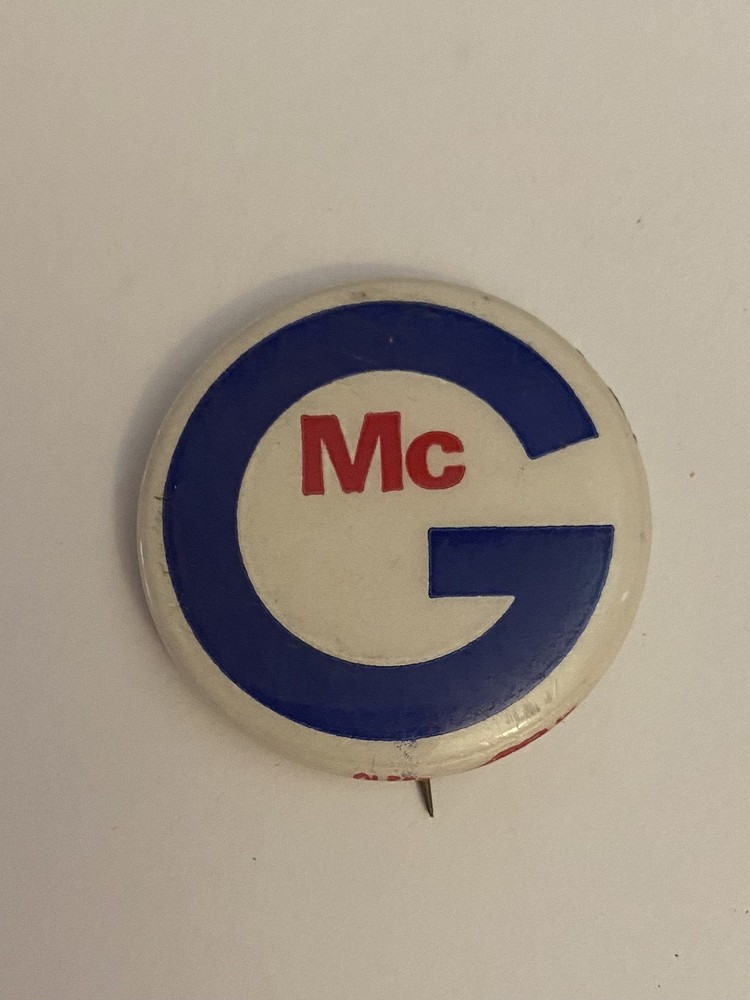 Mc G Political Pin Back Button P123