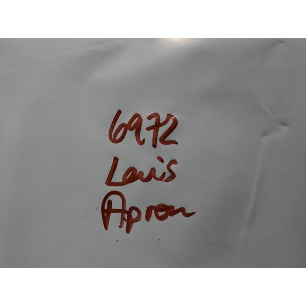 Levi Strauss Co Denim Work Apron Blue Adjustable Straps Double Bib Pockets