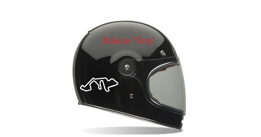 Grattan Raceway Decal Sticker Outline Track Car Motorcycle