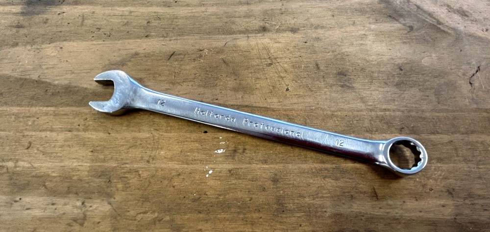Halfords Professional  12mm Metric Sized Combination Spanner.