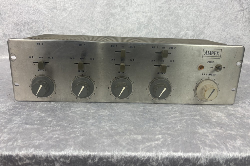 Vintage Ampex MX-10 MX10 mixer