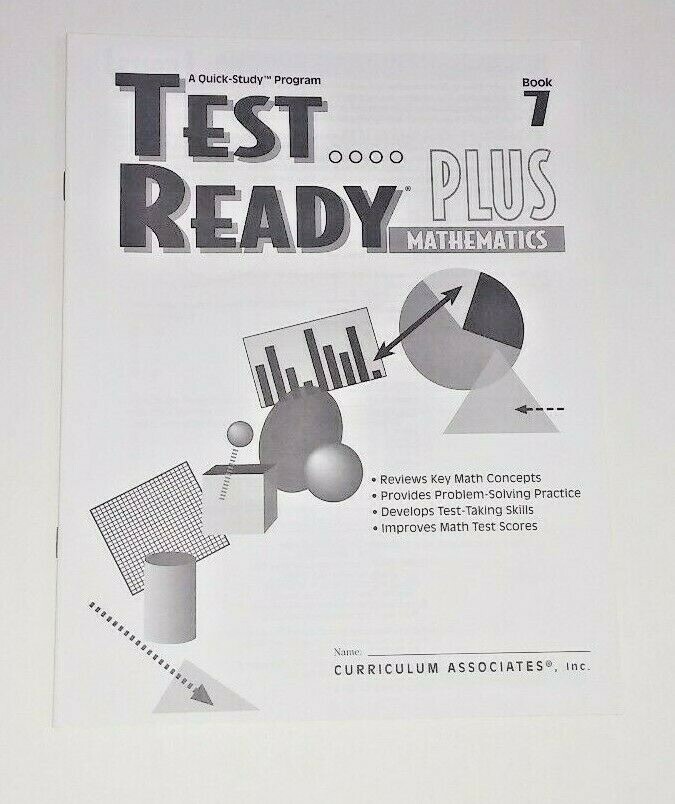 +ANSWERS Key Math Skills Practice & Problem-Solving Test Prep 7th Grade 7 8