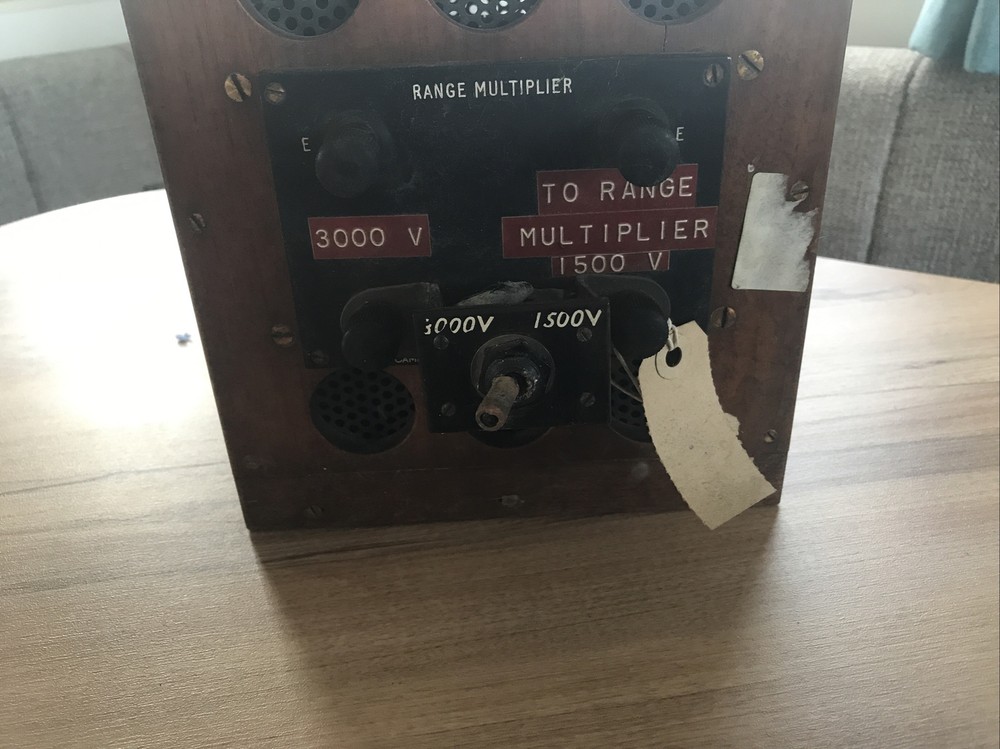 3000 V 1500 V Range Multiplier Vintage Untested