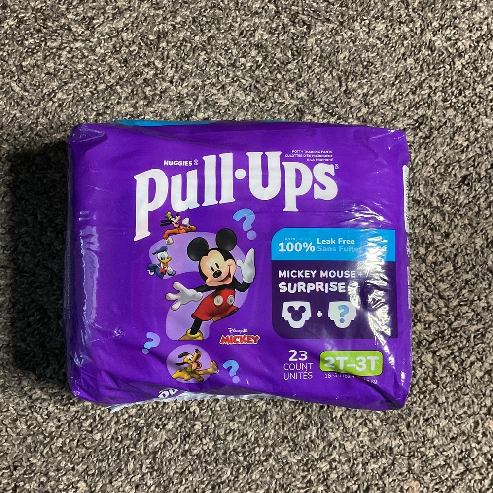 Huggies Boys Pull-Ups, Size 2T- 3T, Disney, 23 Count