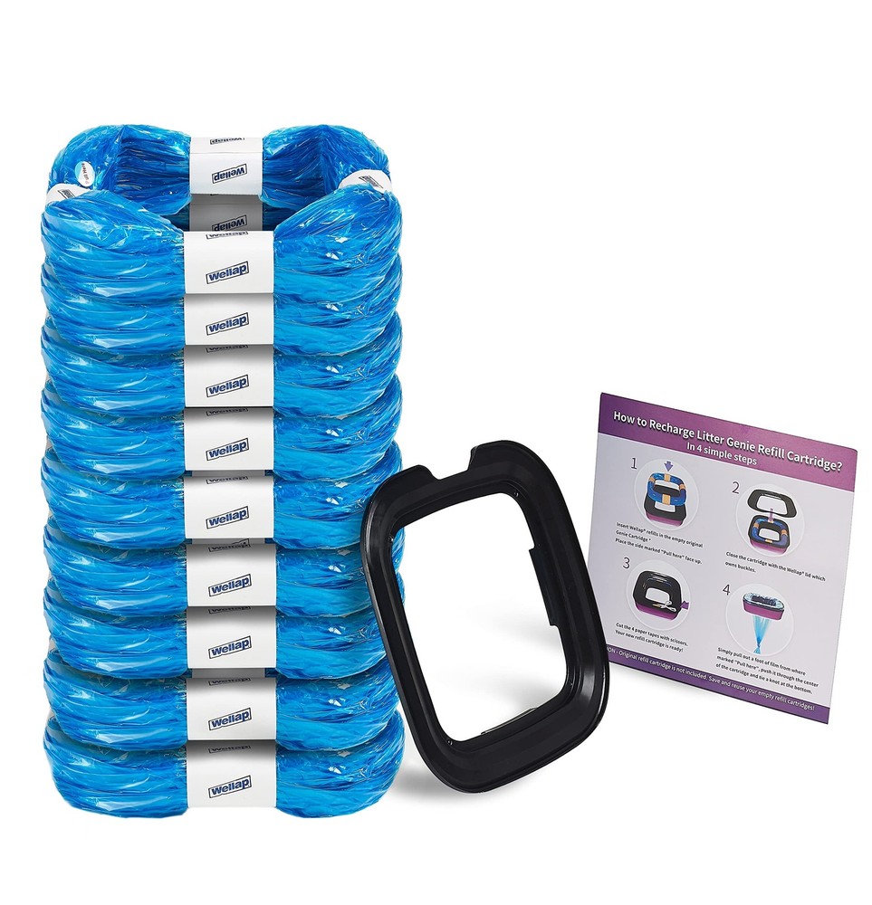 Litter Refills Compatible with Most Cartridges - 9 Pack