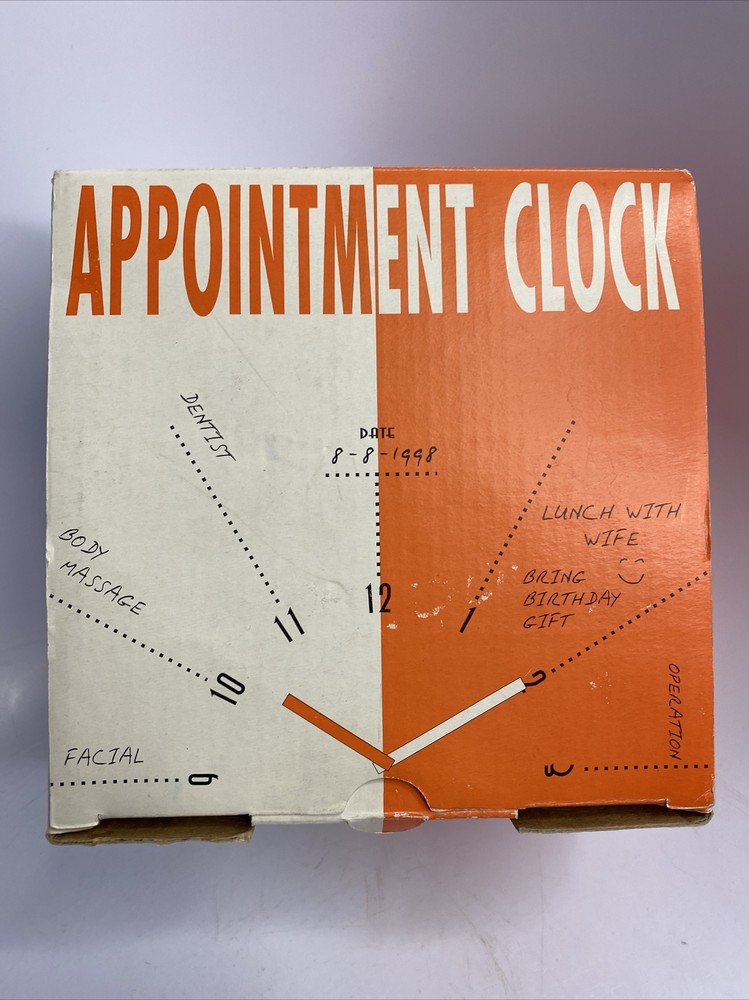 Appointment Clock With Note Pad The Giving Campaign Allstate Promo Please Read