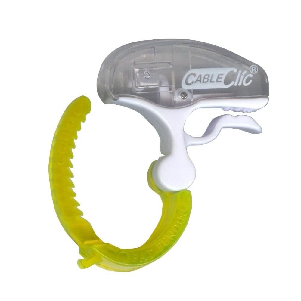 Cable Clic Micro Cable Organizer Yellow