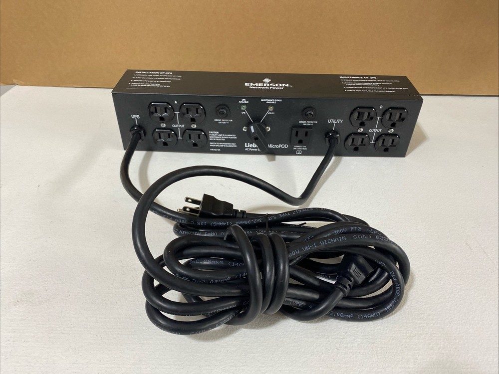 Emerson Liebert Micropod AC Power System MP2-115A