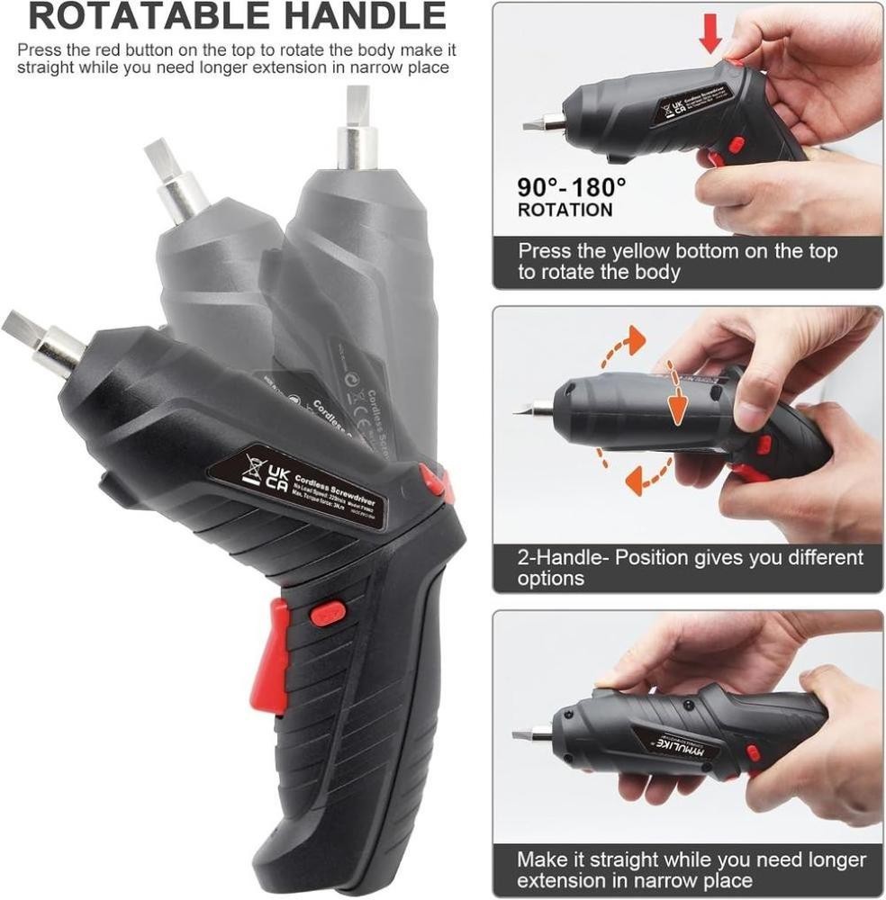 North Tech 3.7-Volt Cordless Screwdriver