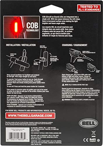 Pharos 650 COB Bicycle Light Set