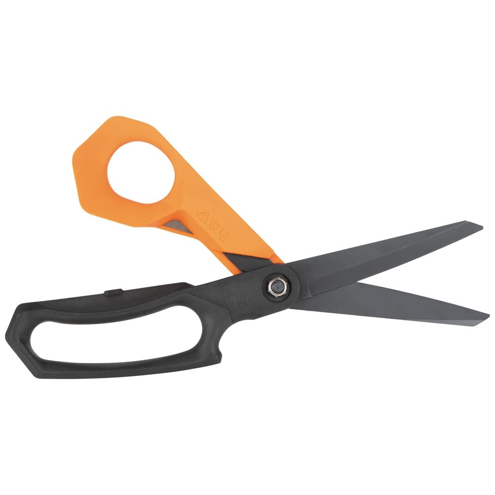 Klein Tools Titanium Coated Professional Scissors For Heavy Duty Cutting