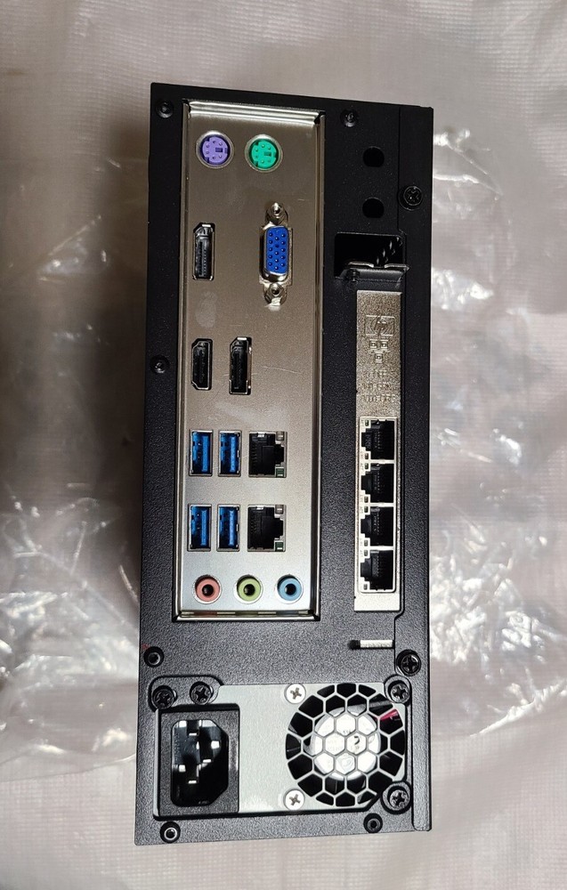 Mini Intel Core i5 AES-NI Untangle pfSense SOPHOS Desktop Shelf Firewall Server