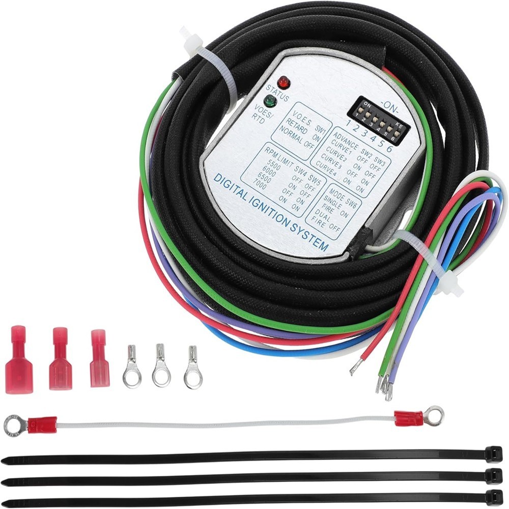 Programmable Single Fire Electronic Ignition Module 53-644 For Tour Glide Ultima