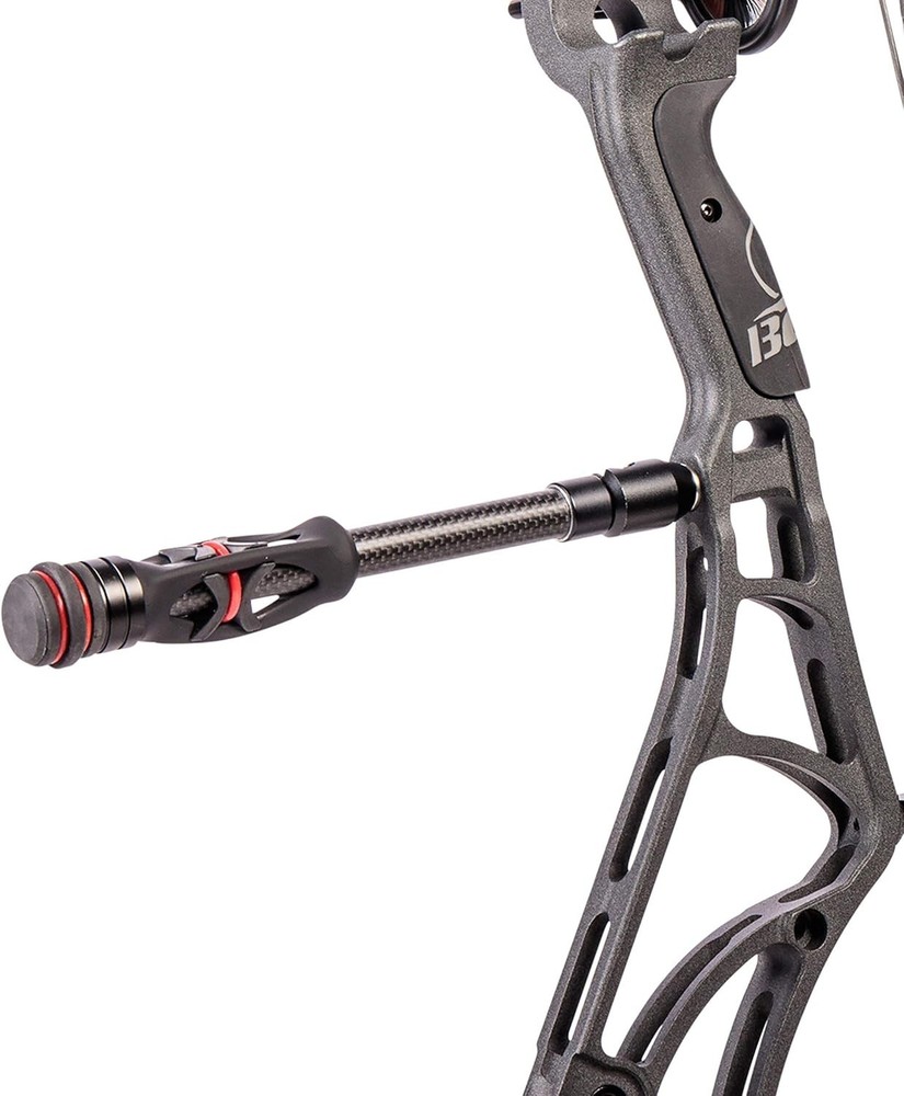 Lightweight 8" Archery Stabilizer - Carbon Design with Customization Options