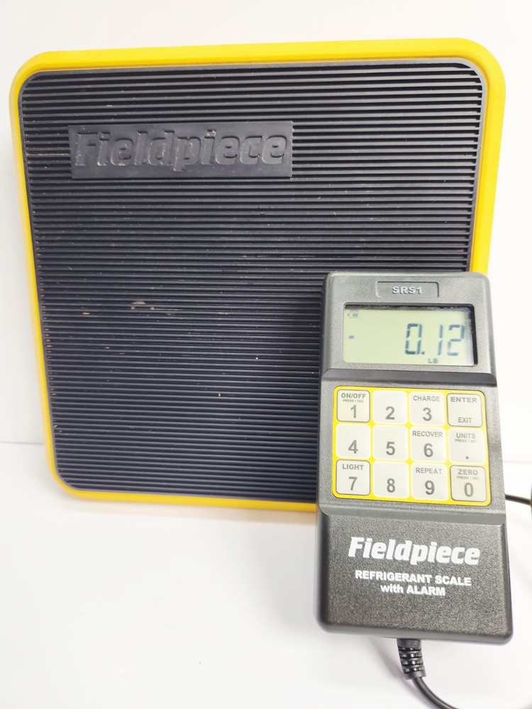 Filedpiece SRS1 Refrigerant Scale With Alarm & Case