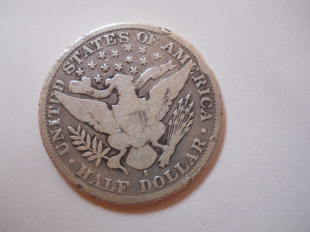 1894 S Barber Half Dollar Vintage Silver