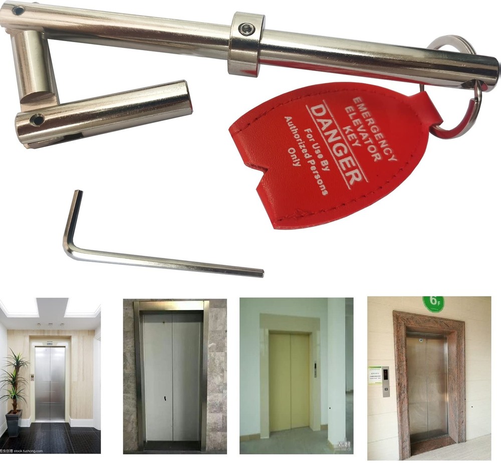 Elevator Door 3-Section Double Drop Emergency Key (1)
