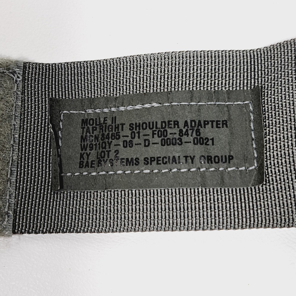 USGI MOLLE ll Tactical Assault Panel TAP Right & Left Shoulder Adapter Straps