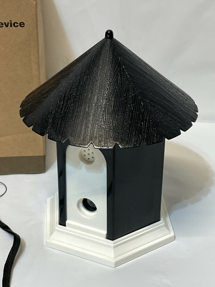 Decorative Sonic Anti Bark Control Device Deter Nuisance Barking Waterproof