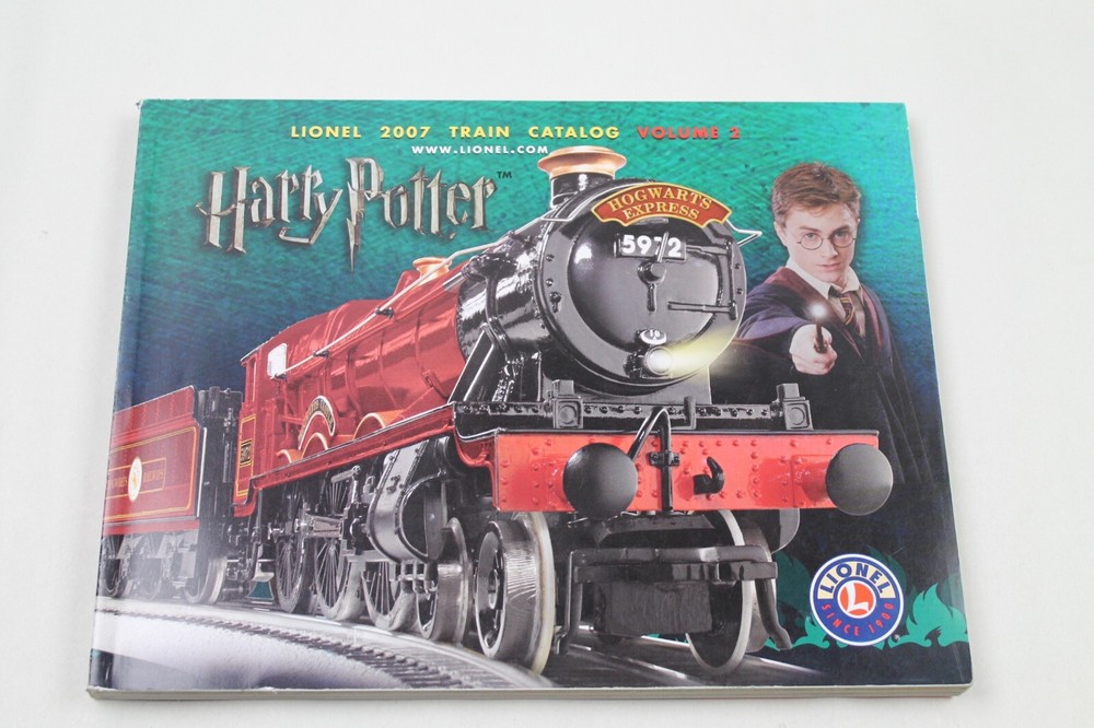 2007 Lionel Train Catalog Volume 1 and 2 - Harry Potter