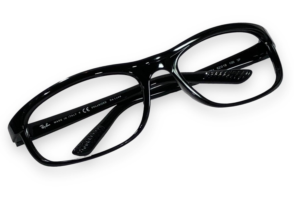 Ray Ban RB2027 601/W1 Predator 2 Gloss Black Replacement Frame Only Authentic 62