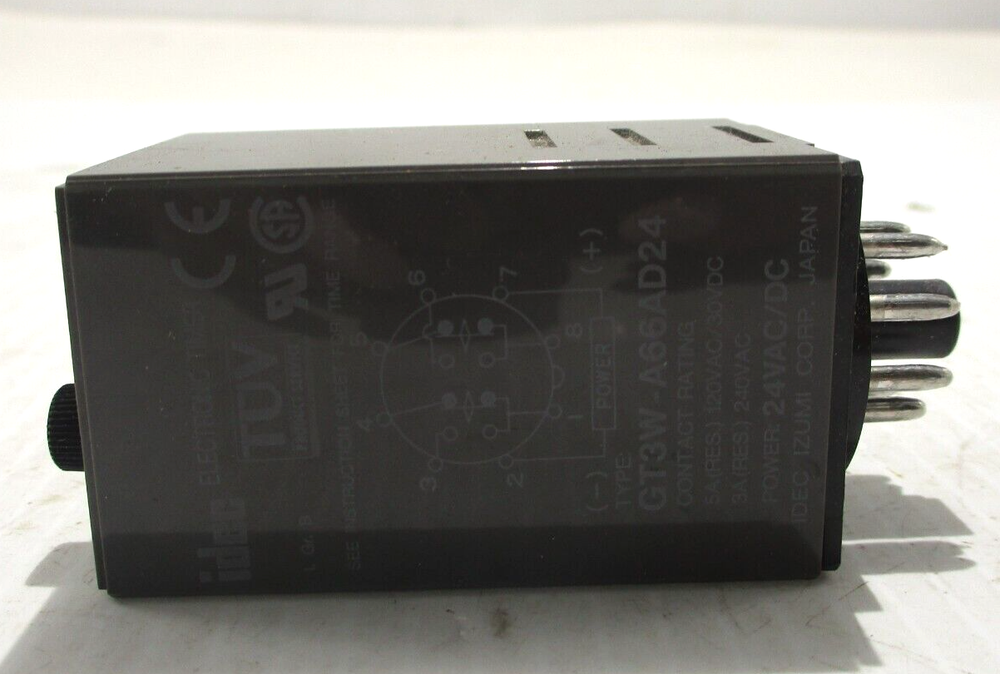 NEW IDEC GT3W-A66 ELECTRONIC TIMER 24V