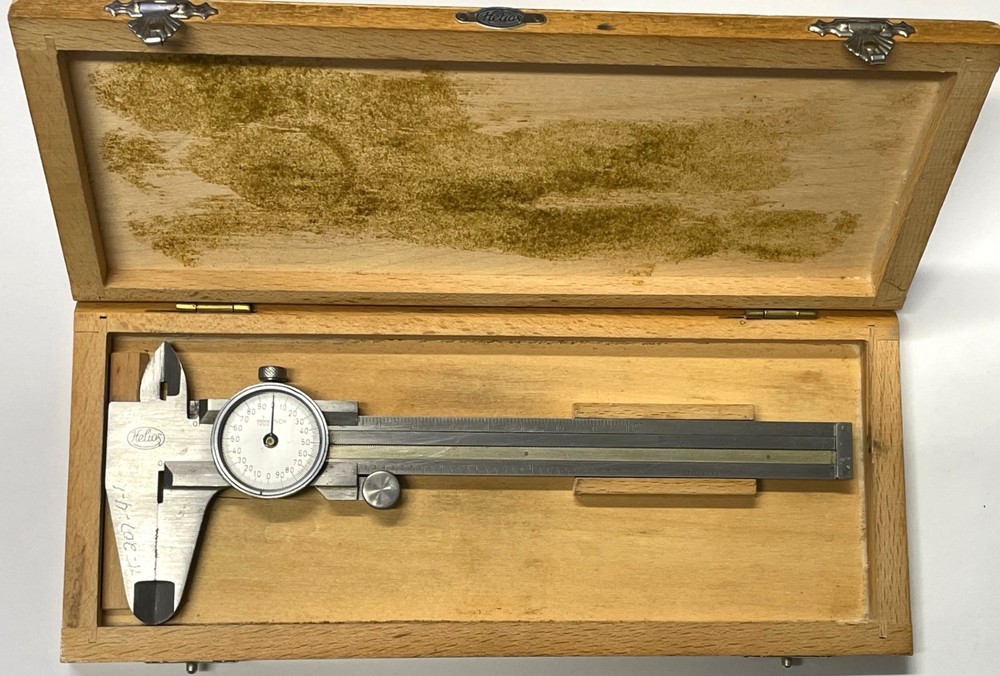 Helios Dial Caliper, 0-5" Range, .001" Graduation
